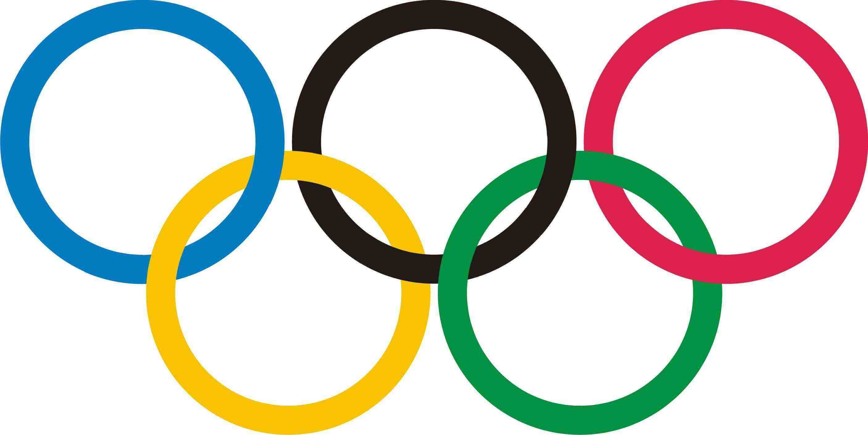 5 олимпийских колец как символ
