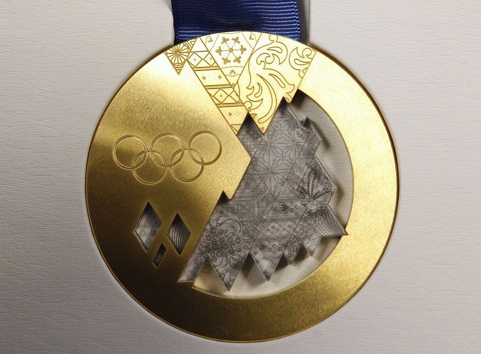 Золотая медаль для Олимпиады-2014 в Сочи
